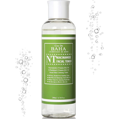 Cos de BAHA Niacinamide (NT) with Vitamin B5 Facial Toner 200ml