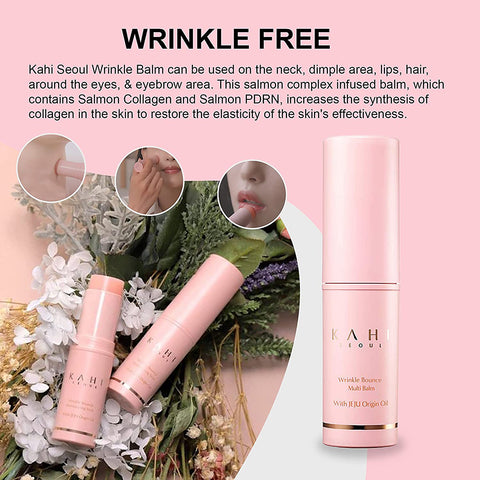 [ Kahi ] Seoul Wrinkle Bounce Moisturizing Multi Balm Stick for Face, 9g