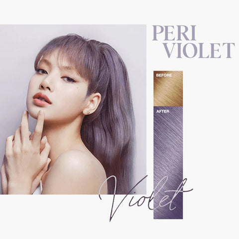 [ MISE EN SCENE ] Hello Bubble Foam Color Easy Self Hair Dye, 7V Peri Violet