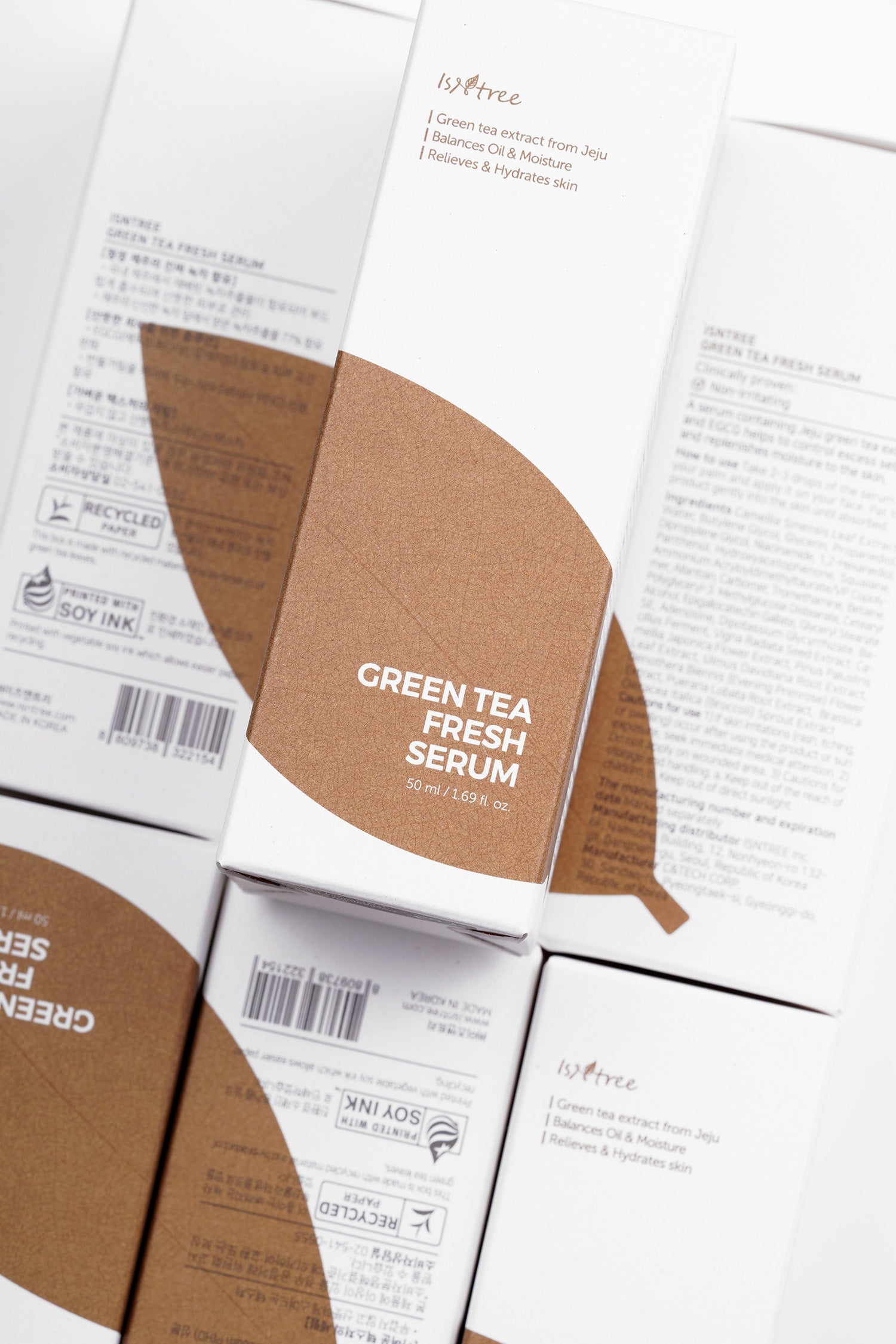[ ISNTREE ] Green Tea Fresh Serum, 50ml / 1.69 fl. oz. (EXP : 10/27/2025 )