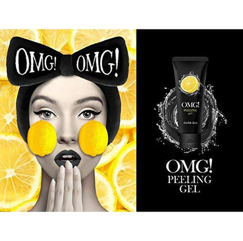 [ DOUBLE DARE ] OMG! Peeling Gel 100g/Gently Exfoliating and Hydrating with Lemon and Papaya - KosBeauty