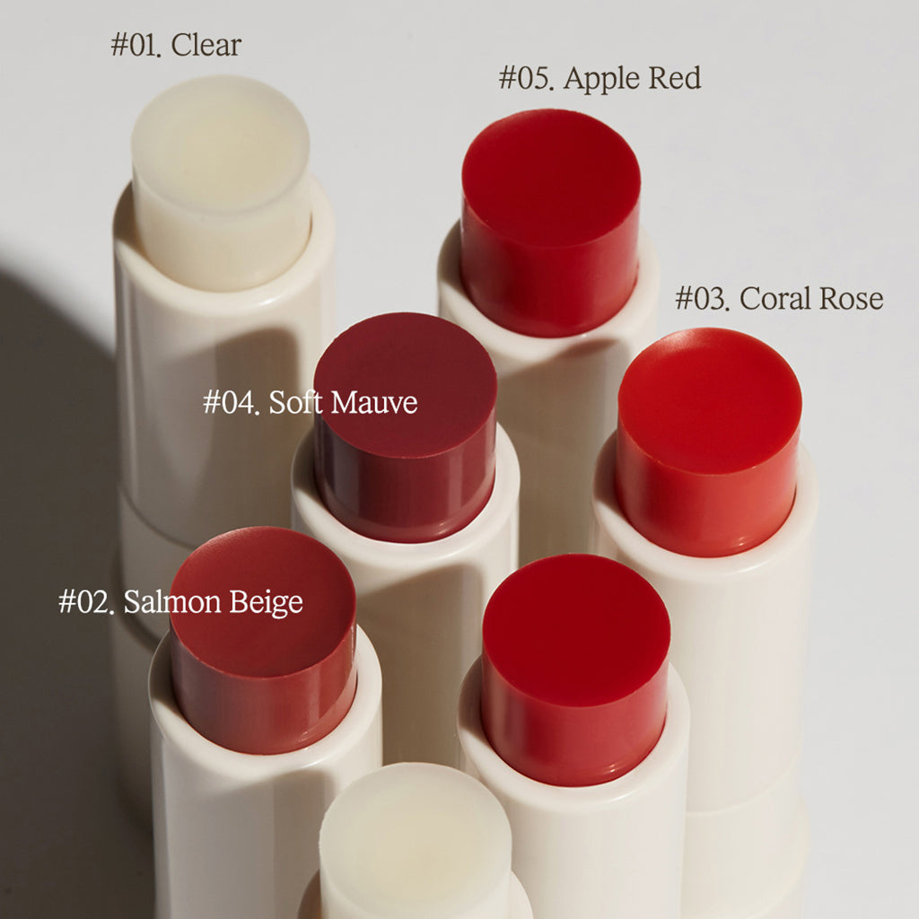 Nacific x Stray Kids Be Natural Vegan Lip Glow 5 PCS Set, with Photocards 8 PCS Full Set