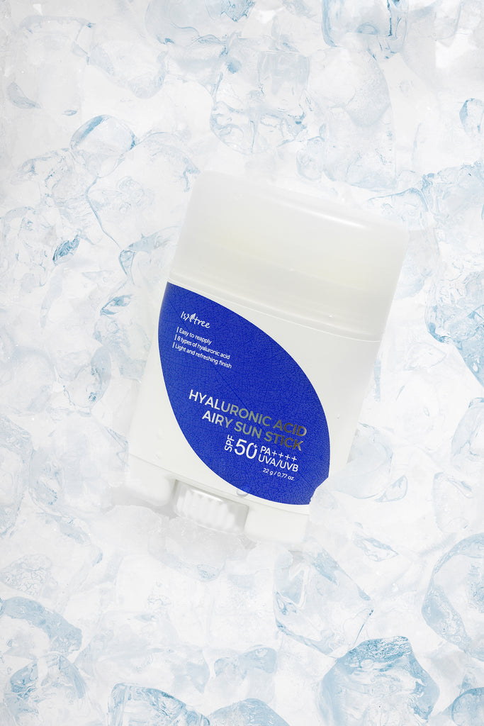 Isntree Hyaluronic Acid Airy Sun Stick Lightweight Sunscreen, SPF 50+ PA++++ 22g / 0.77 oz.