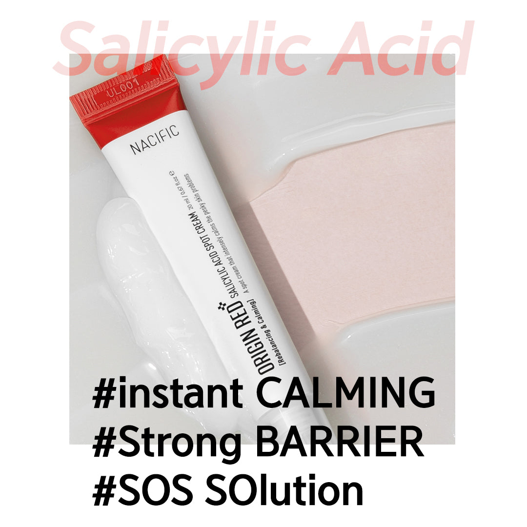 [ NACIFIC ] x Stray Kids Origin Red Salicylic Acid 3-Piece Skincare Set, with Photocards 8 PCS Full Set