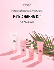 [ NACIFIC ] x Stray Kids Pink AHA BHA Skincare Kit + Stray Kids Photo Cards 2 PCS - KosBeauty