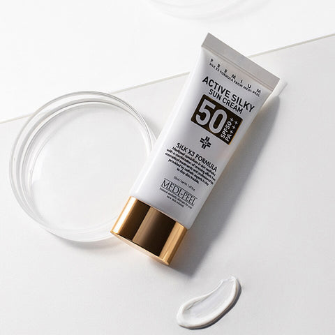 Medi-Peel Active Silky Sun Cream SPF50+ PA+++ 50ml