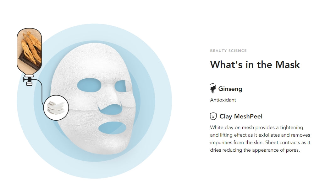 [ MEDIHEAL ] Brightclay Meshpeel Mask 5-PACK
