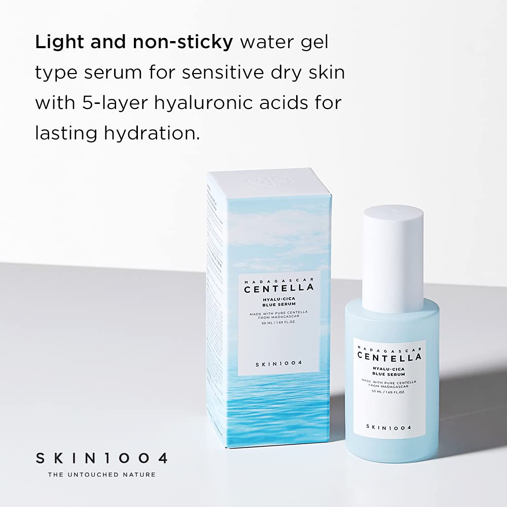Skin1004 Madagascar Centella Hyalu-Cica Blue Facial Serum 50ml
