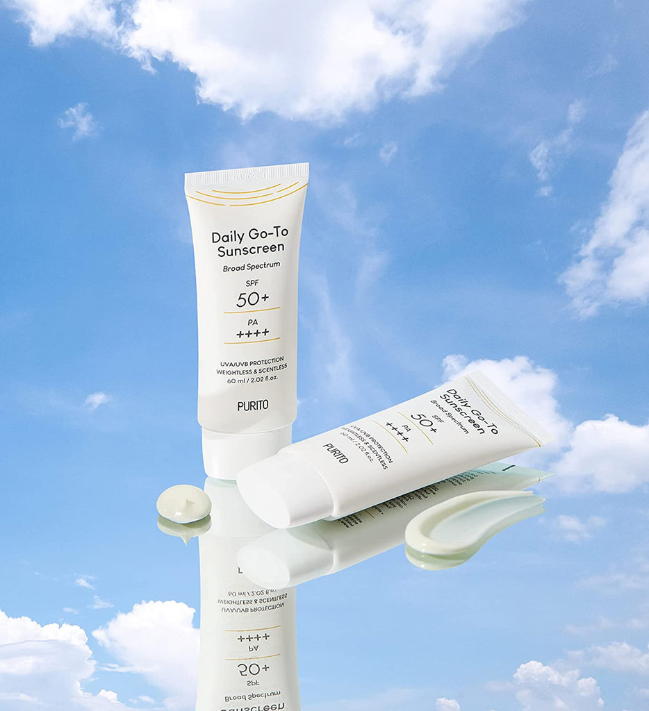 Purito Daily Go-To Sunscreen, Unscented and Soothing SPF 50+ PA++++ 60ml