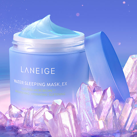[ LANEIGE ] Water Sleeping Mask EX 70ml, with Skincare Trial Sample Kit 2 PCS