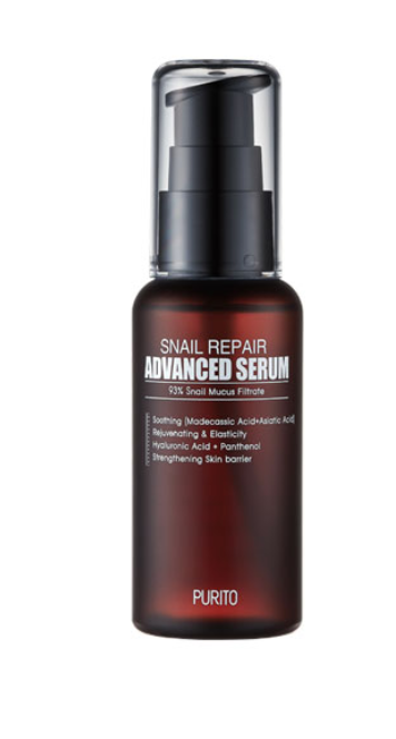[ PURITO ] Snail Repair Advanced Serum  60 ml - KosBeauty