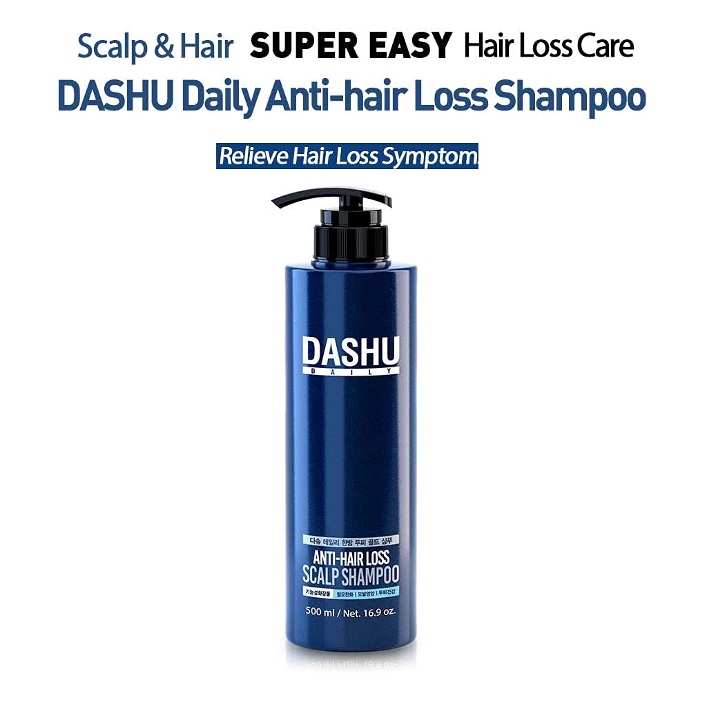 Dashu Daily Anti-Hair Loss Scalp Shampoo, 16.9 fl oz (500 ml)