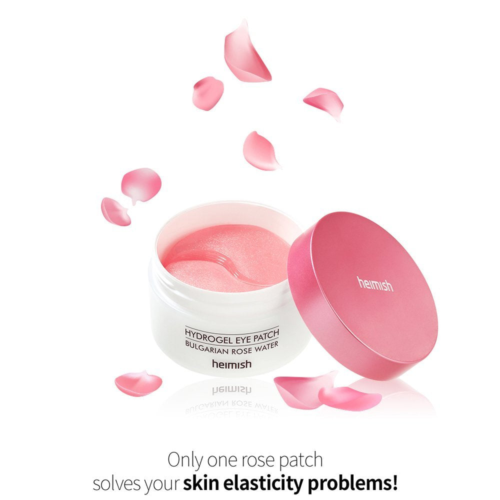 [ HEIMISH ] Bulgarian Rose Water Hydrogel Eye Patch (72ea) - KosBeauty