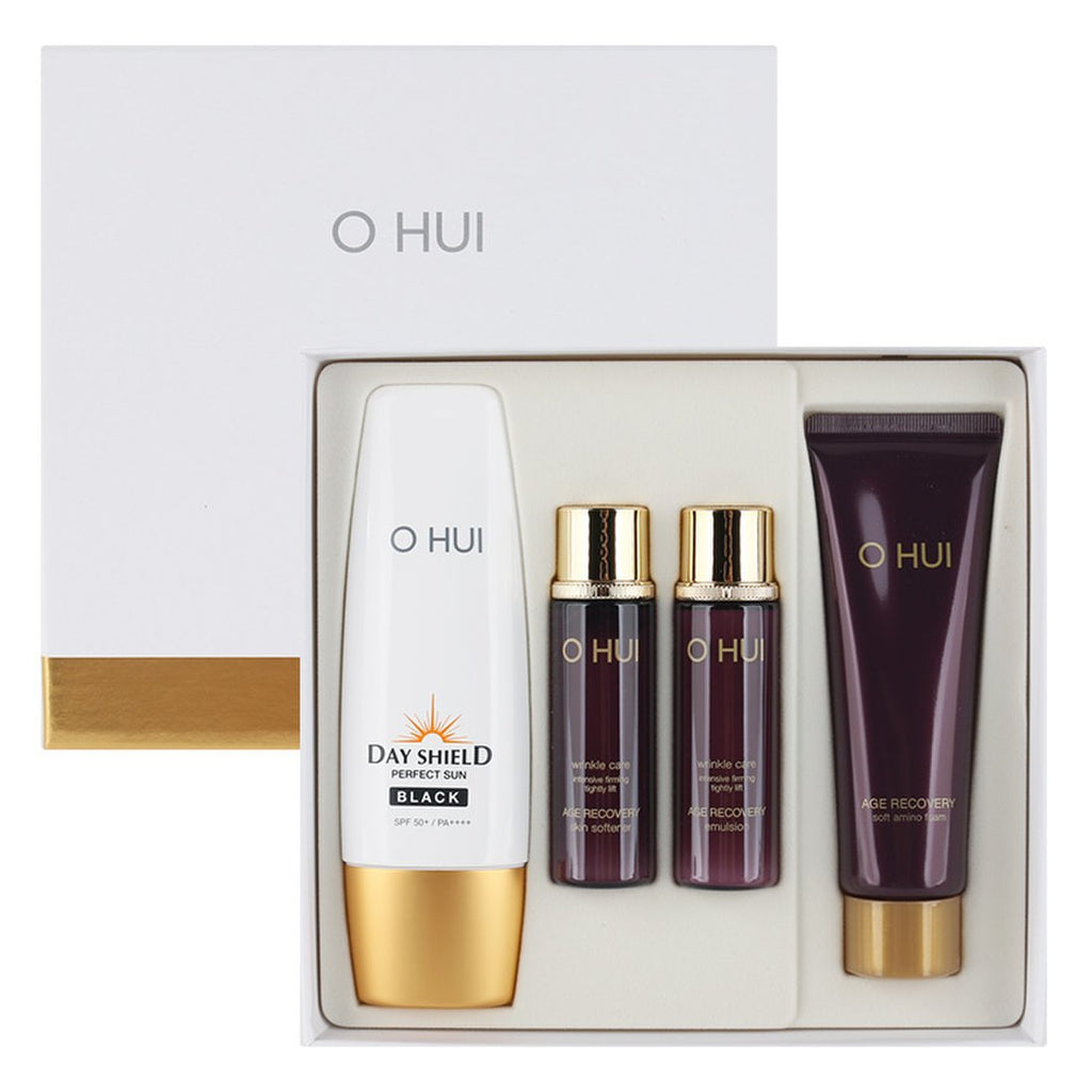 OHUI Day Shield Perfect Sun Black Special Set