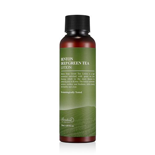 [ BENTON ] Deep Green Tea Lotion 120ml - KosBeauty