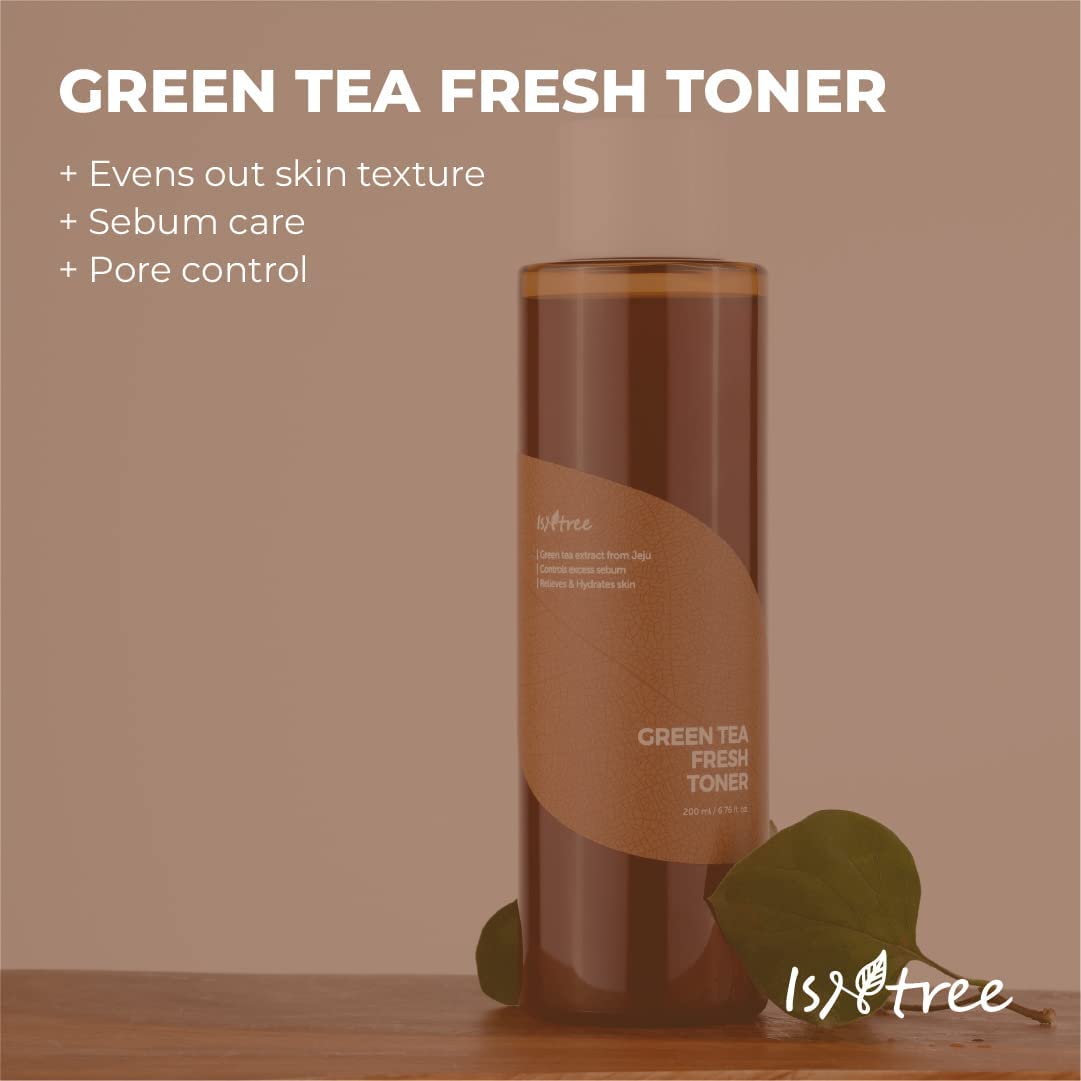 [ ISNTREE ] Green Tea Fresh Toner, 200ml (2-PACK)
