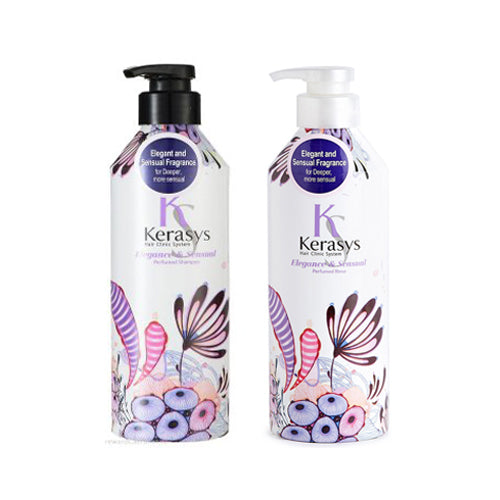 [ Kerasys ] Elegance & Sensual Perfumed Shampoo / Rinse 600ml - KosBeauty