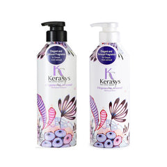 [ Kerasys ] Elegance & Sensual Perfumed Shampoo / Rinse 600ml - KosBeauty