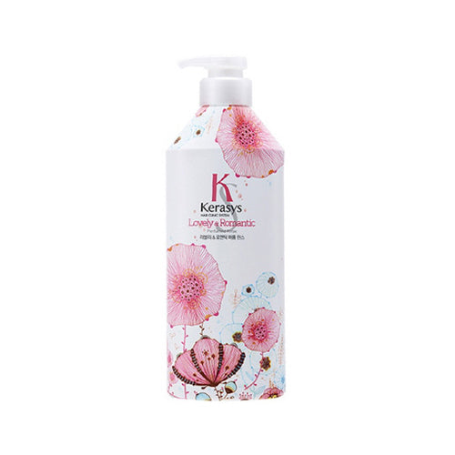 [ Kerasys ] Lovely & Romantic Perfumed Shampoo / Rinse 600ml - KosBeauty