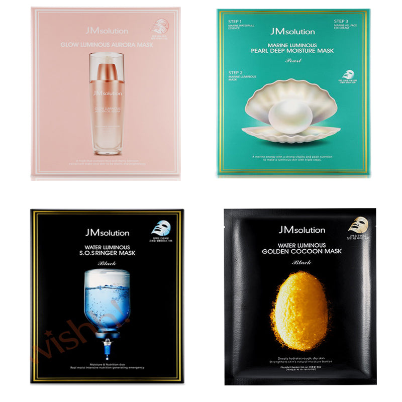 [JM solution]  Mask Sheet (Water Luminous S.O.S / Golden Cocoon / Pearl / Glow ) Choose your option - KosBeauty