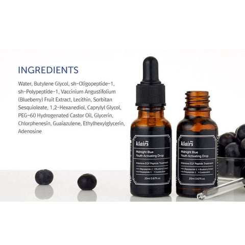 DearKlairs Midnight Blue Youth Activating Drop 20ml