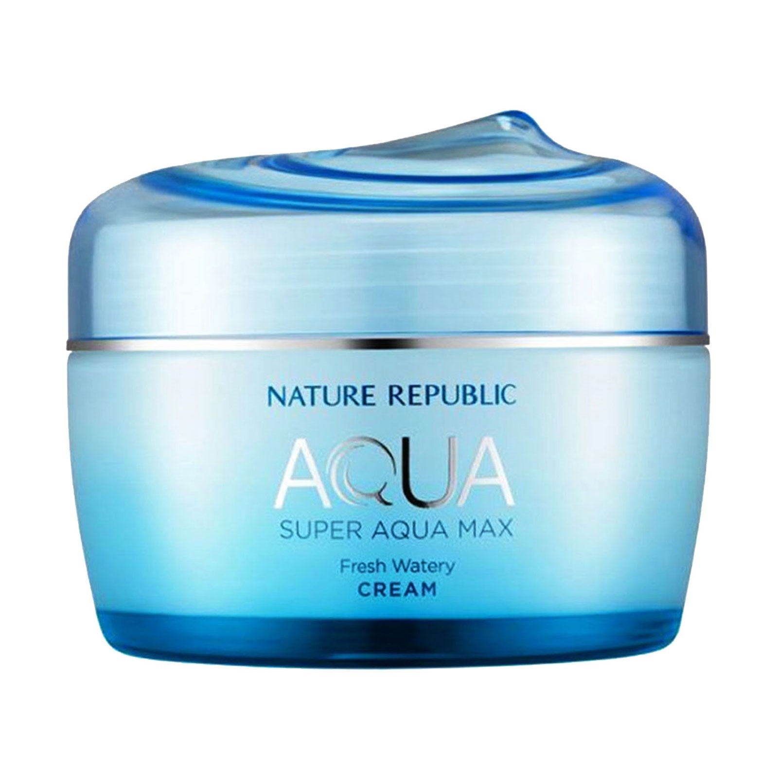 [ Nature Republic ] Super Aqua Max Fresh Watery Cream (Oil Skin Type) - KosBeauty