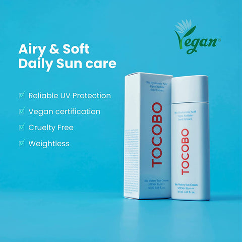 Tocobo Bio Watery Sun Cream, 50ml, SPF 50+ PA++++