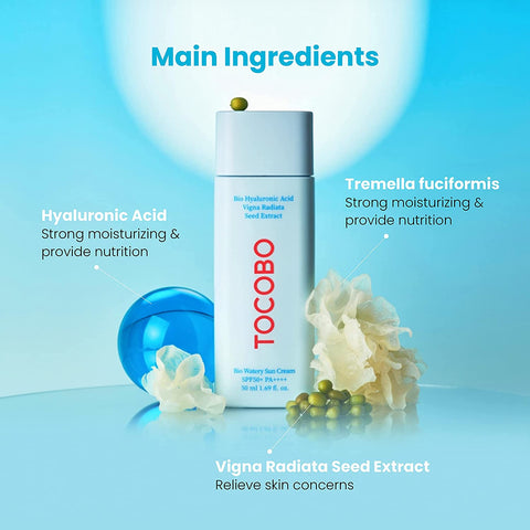 Tocobo Bio Watery Sun Cream, 50ml, SPF 50+ PA++++