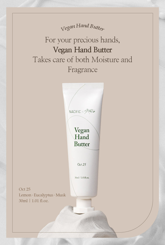 Nacific x Stray Kids Vegan Hand Butter 8 PCS Set, with 8 PCS Photo Cards