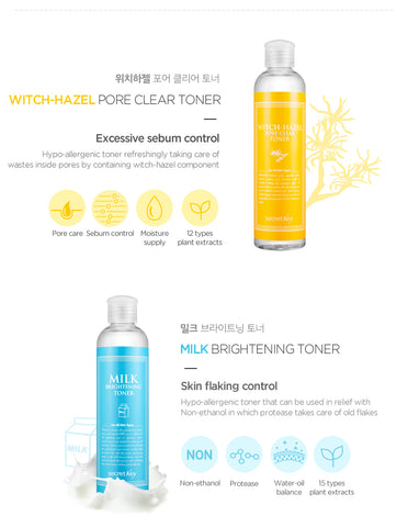 [ Secret Key ] Skin Refreshing Nature Toner 248 ml 5 Types - KosBeauty