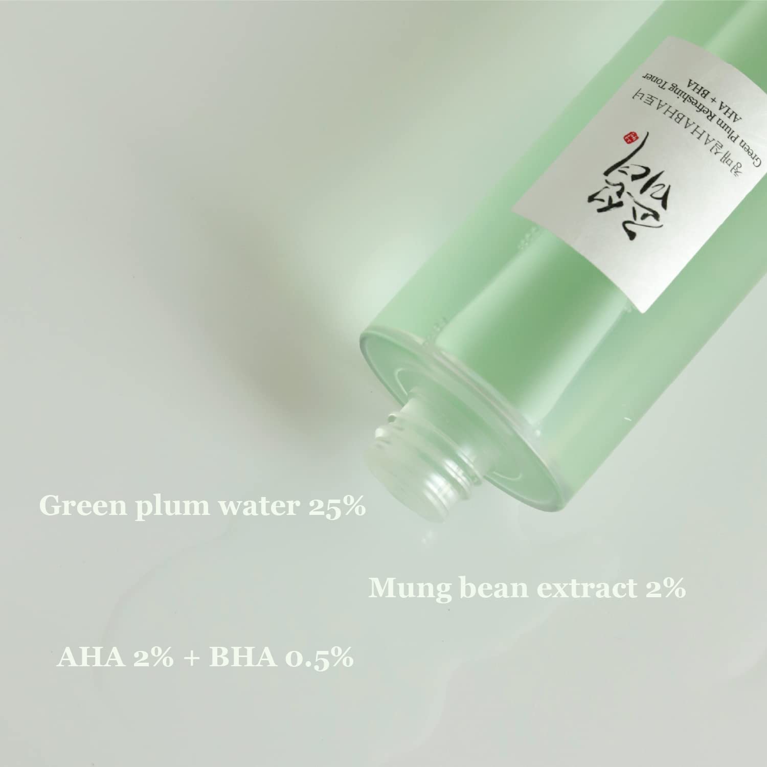 [ Beauty of Joseon ] Green Plum Refreshing Toner : AHA + BHA, 150ml / 5.07 fl. oz.