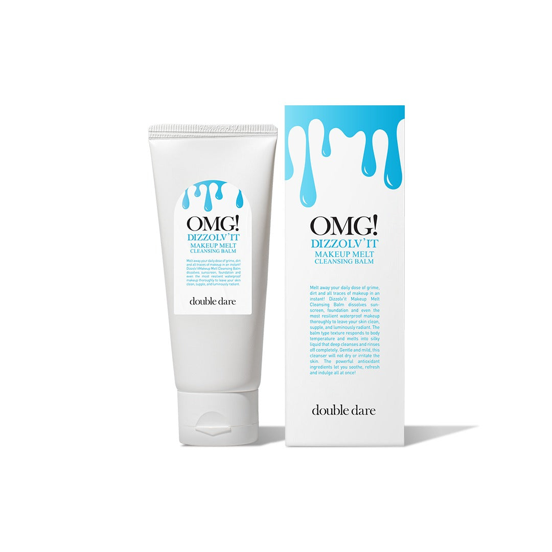 [ DOUBLE DARE ] OMG Dizzolv'It Makeup Melt Cleansing Balm, 100ml / 3.38 fl oz. (Tube)