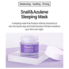 [ TIAM ] Snail & Azulene Sleeping Mask 80ml / 2.70 fl.oz.