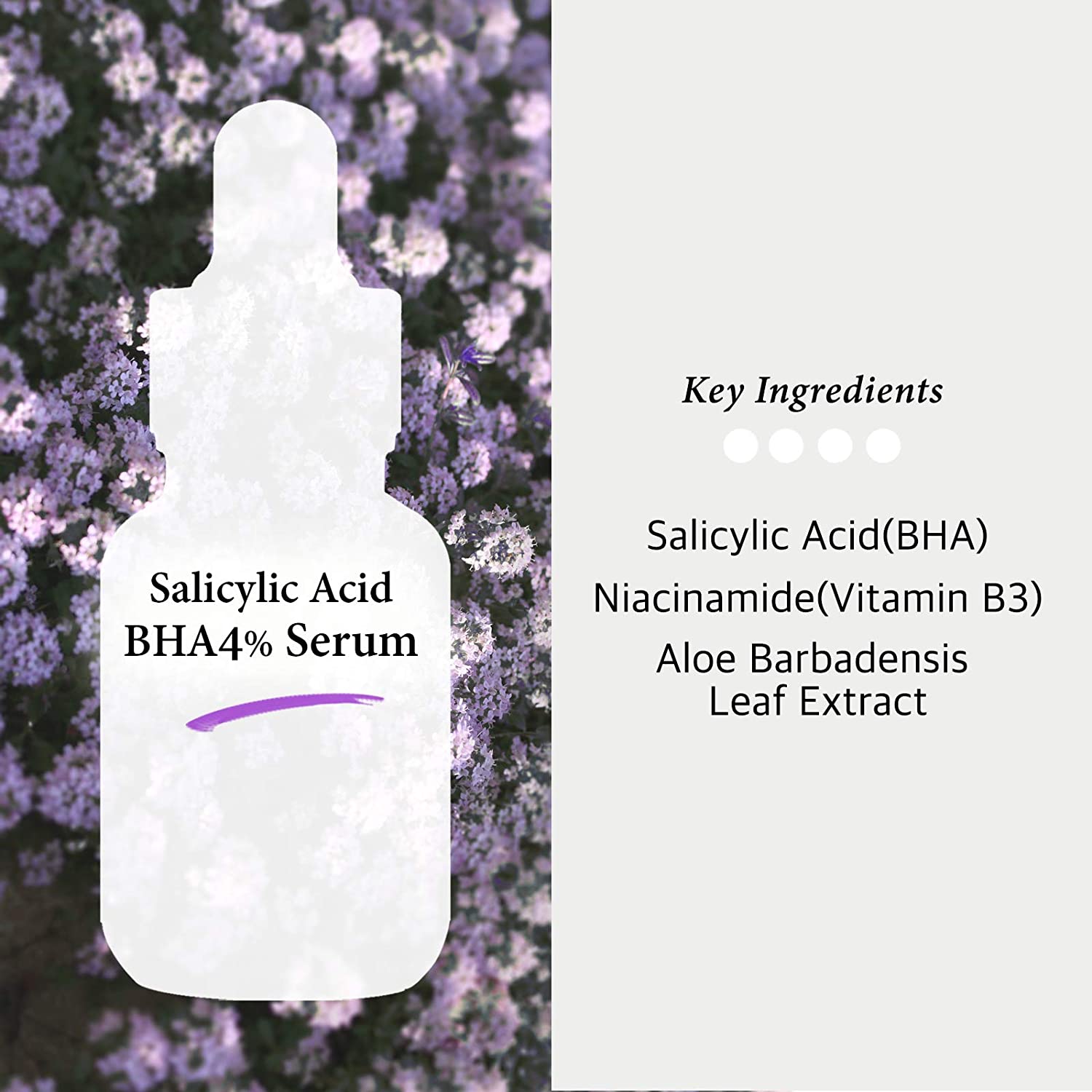 Cos de BAHA Salicylic Acid 4% (S4) BHA Exfoliating Facial Serum 30ml