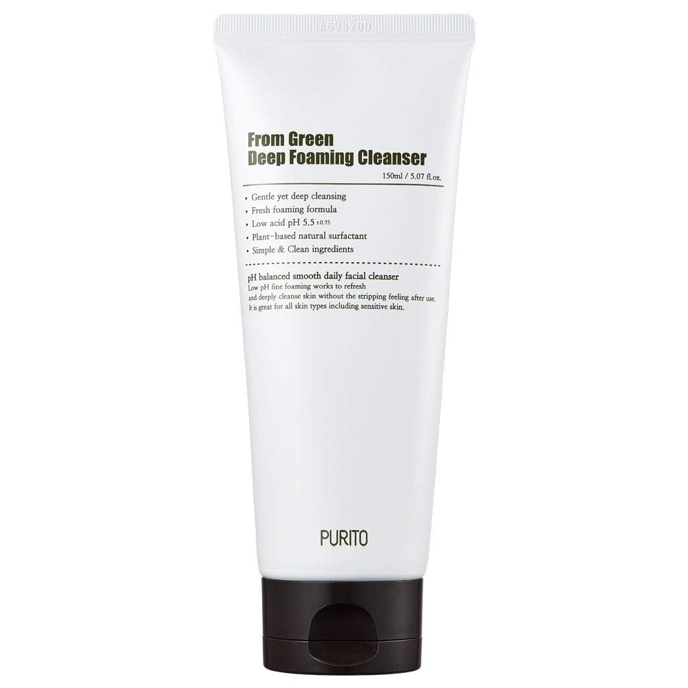 [ PURITO ] From Green Deep Foaming Cleanser 150ml (5.07 fl. oz.)