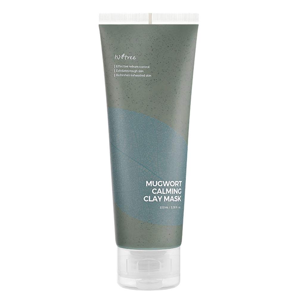 [ ISNTREE ] Mugwort Calming Clay Facial Mask Blackhead and Sebum Control, 100ml / 3.38 fl. oz.