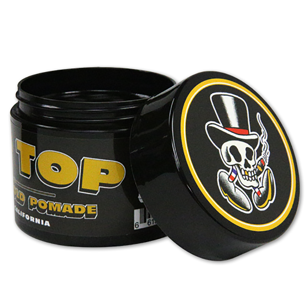 Mr. Tip Top Dapper Strong Hold Pomade - High Shine, Fresh Scent 4.25oz