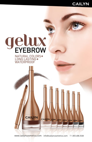 [ CAILYN ] Gelux Eyebrow #01 ~ #08 (0.14 oz) - KosBeauty