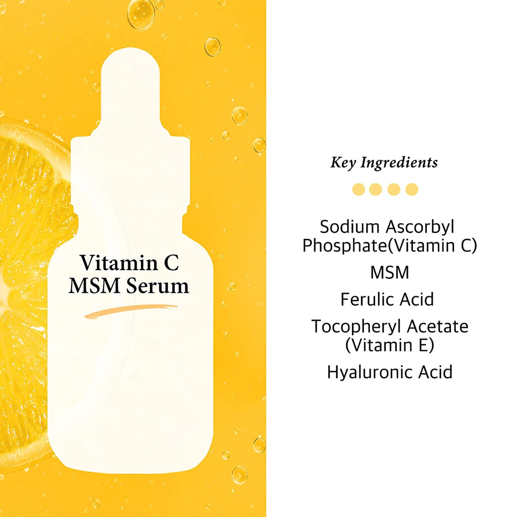 Cos de BAHA Vitamin C MSM (VM) Anti Aging Facial Serum 30ml