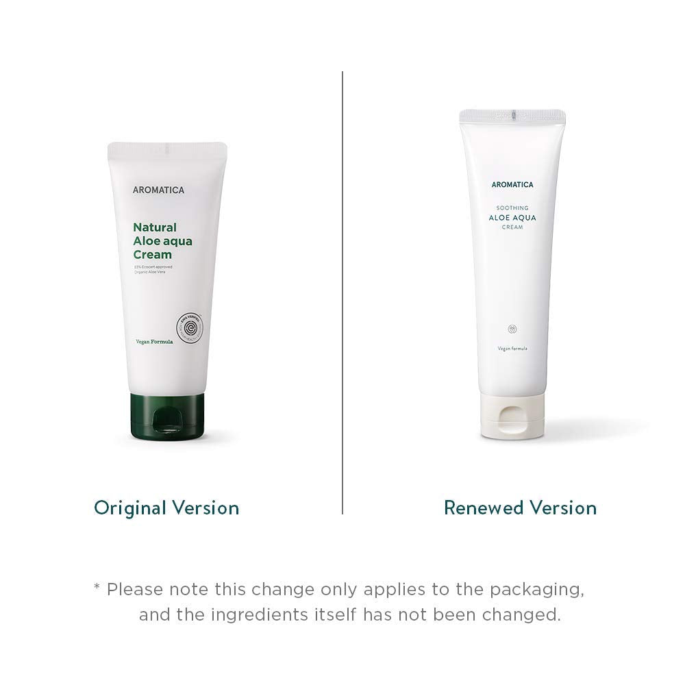[ AROMATICA ] Soothing Aloe Aqua Cream 150ml (5.07 fl. oz.)