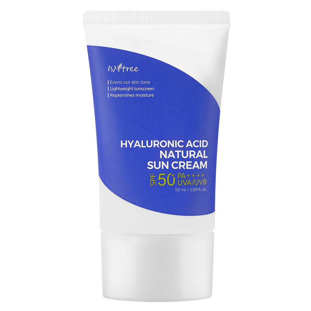 Isntree Hyaluronic Acid Natural Sun Cream Moisturizing Sunscreen, SPF 50+ PA++++ 50ml