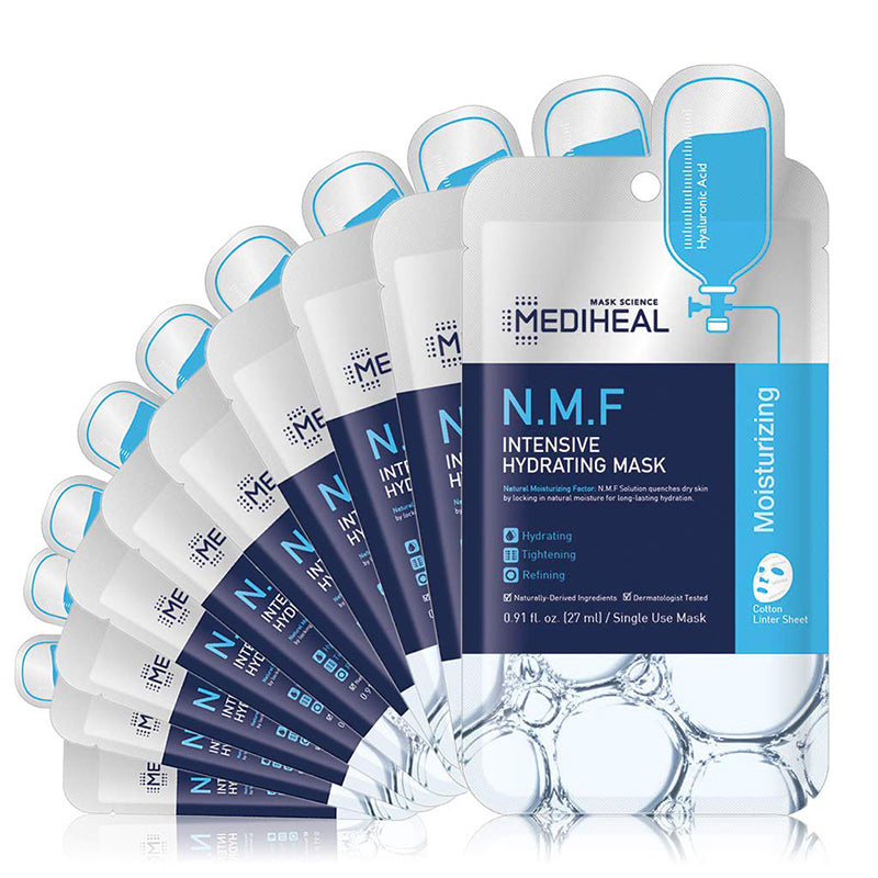 [ MEDIHEAL ] N.M.F. Intensive Hydrating Mask 10-PACK