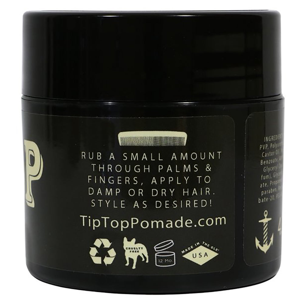 Tip Top Strong Hold Pomade - Strong Hold, High Shine 4.25oz