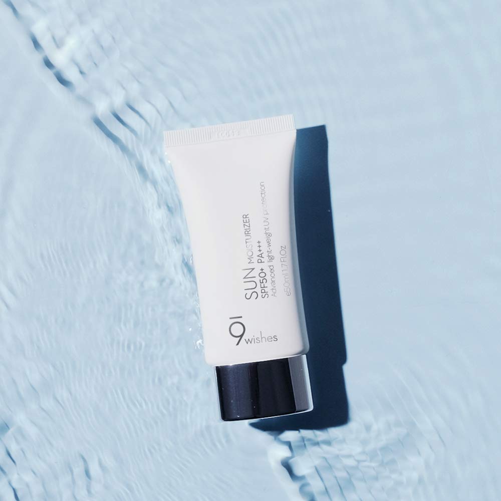 [ 9wishes ] Sun Moisturizer Facial Sun Cream SPF 50+ PA+++ 50ml (1.7 fl.oz.)