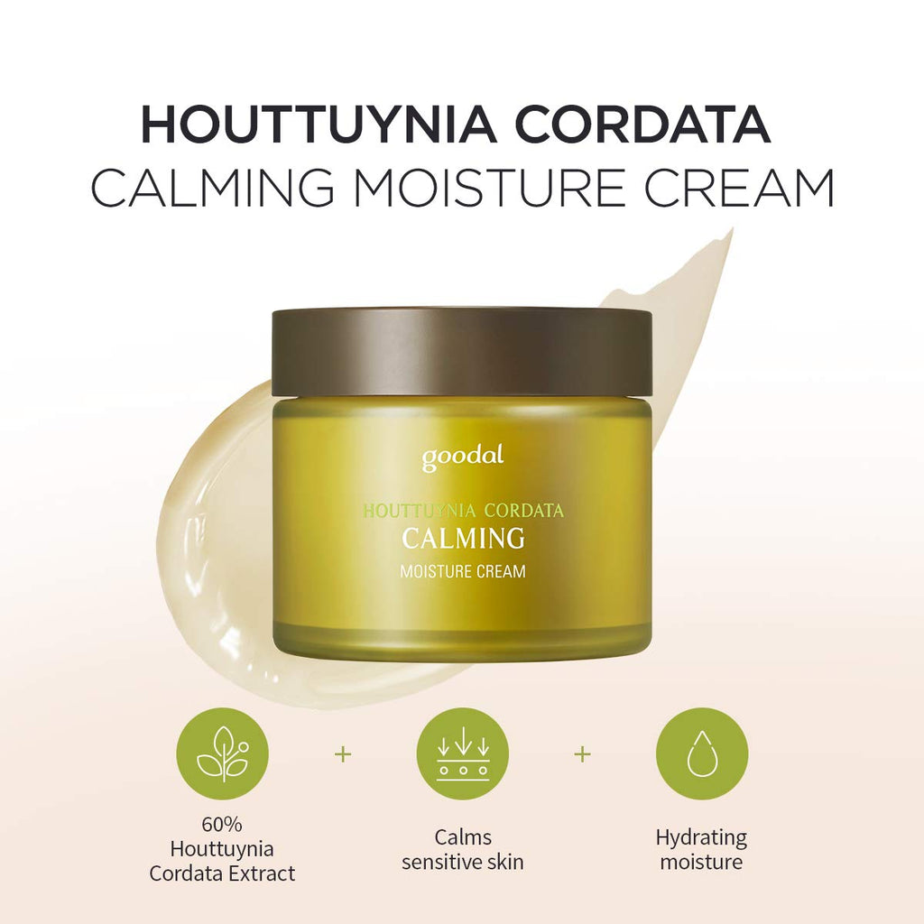 [ GOODAL ] Houttuynia Cordata Calming Moisture Cream 75ml / 2.53 fl.oz.