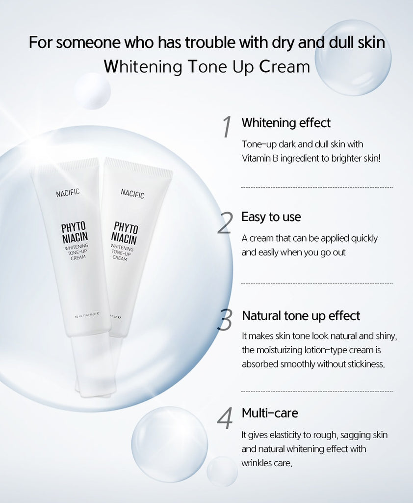 [ Nacific ] Phyto Niacin Whitening Tone Up Cream 50ml / 1.69 fl. oz