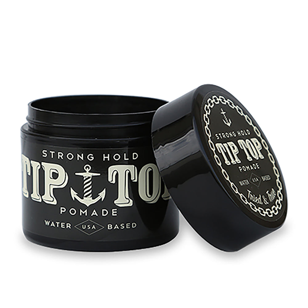 Tip Top Strong Hold Pomade - Strong Hold, High Shine 4.25oz