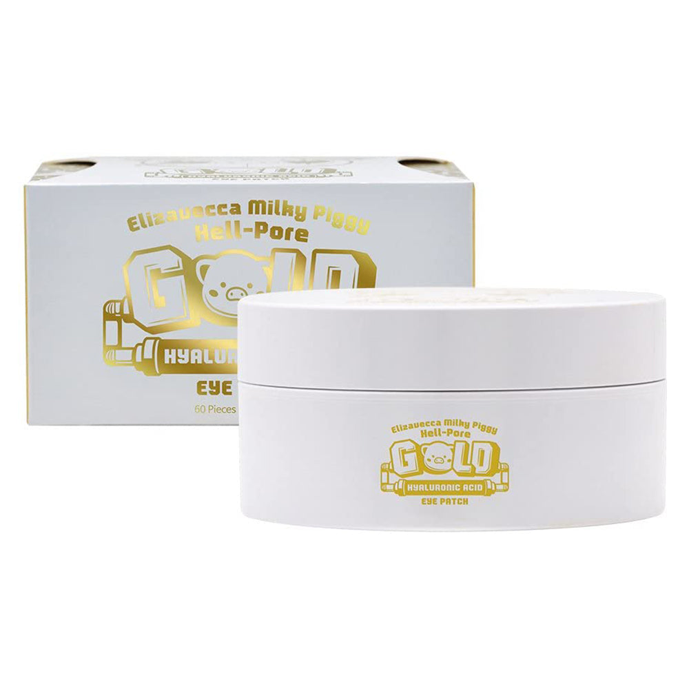 [ ELIZAVECCA ] Milky Piggy Hell Pore Gold Hyaluronic Acid Eye Patch 60 PCS