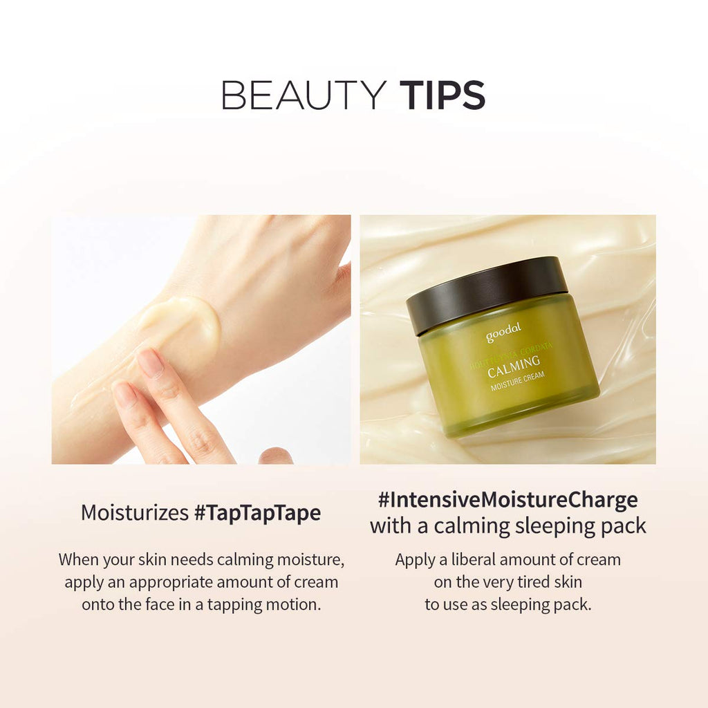 [ GOODAL ] Houttuynia Cordata Calming Moisture Cream 75ml / 2.53 fl.oz.