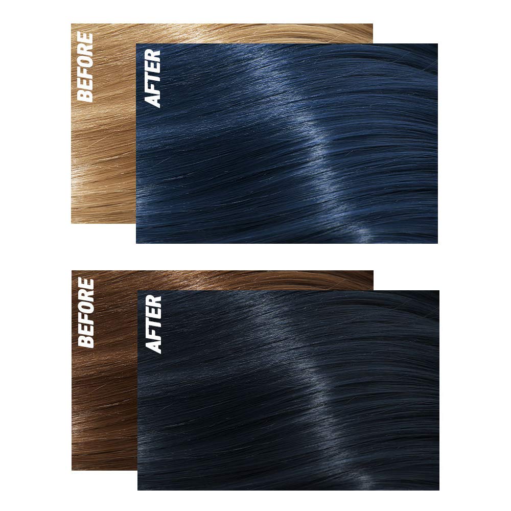 Miseenscene Hello Bubble Foam Color Easy Self Hair Dye, 4B Whale Deep Blue